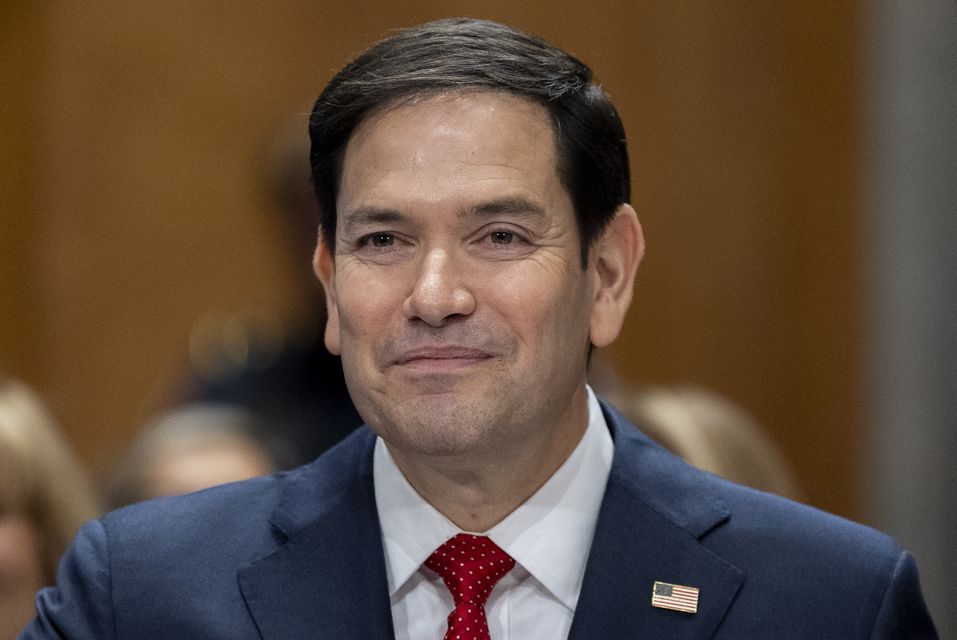 Mr Rubio appears before the Senate Foreign Relations Committee on Wednesday (Alex Brandon/AP)