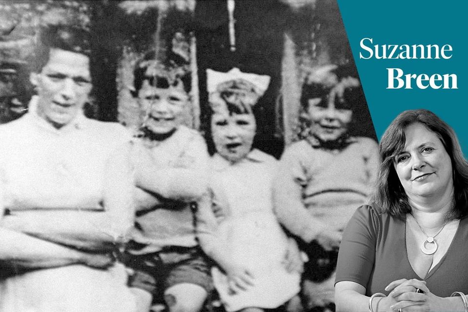 Murdered Belfast mum Jean McConville with three of her children before she vanished in 1972