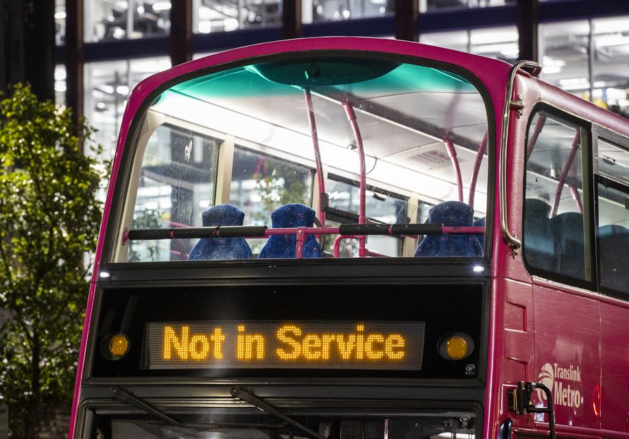 Transport services in the city have faced disruption in recent weeks (PA)