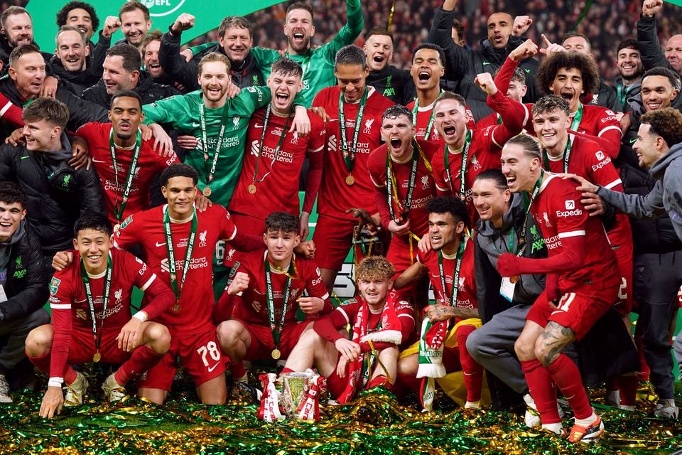 Liverpool won the last final with a young team (Nick Potts/PA)