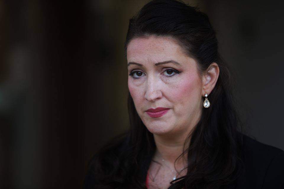 Ms Little-Pengelly said the blue-green algae blooms seen in the lough have been of ‘grave concern’ (Liam McBurney/PA)