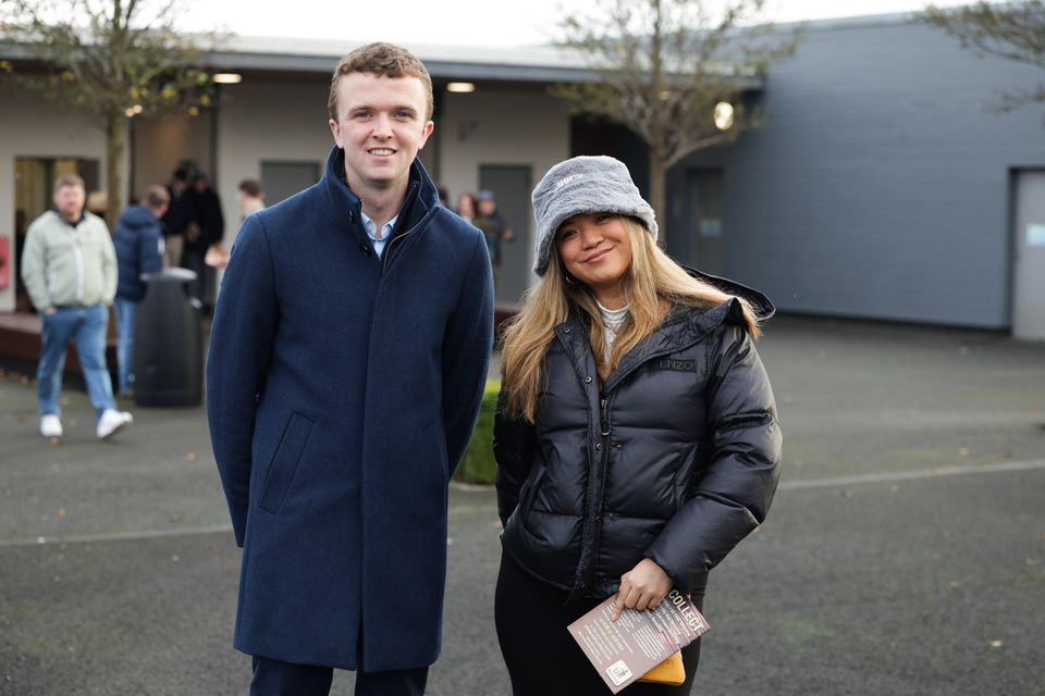 Adam Latimer and Sabrina Iskandar pictured at Down Royal. Photo by Kelvin Boyes / Press Eye.