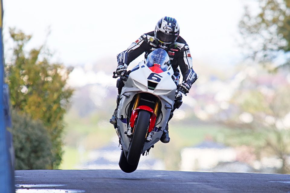 Michael Dunlop of MD Racing Honda won the opening Superbike race at Cemcor Cookstown 100
