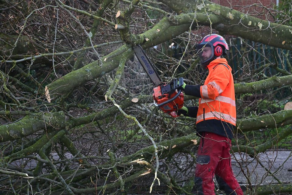 A major clean up is underway across Northern Ireland. Picture: Arthur Allison/Pacemaker Press.