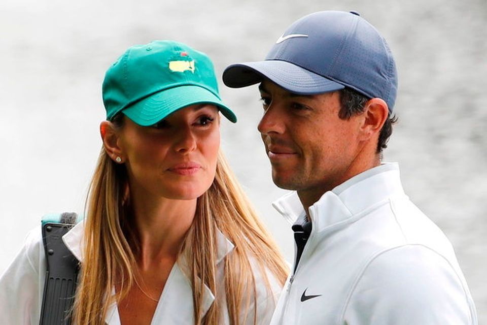 Erica Stoll and Rory McIlroy.
