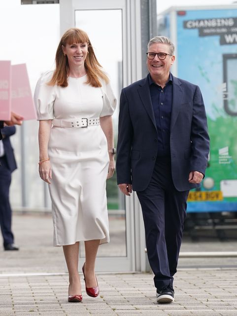 Prime Minister Sir Keir Starmer and Deputy Prime Minister Angela Rayner (Stefan Rousseau/PA)