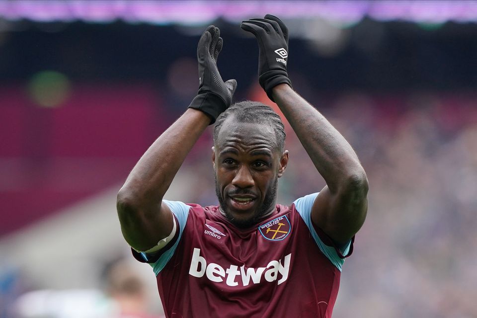 Antonio has scored 83 goals for West Ham since joining the club in 2015 (Jonathan Brady/PA)