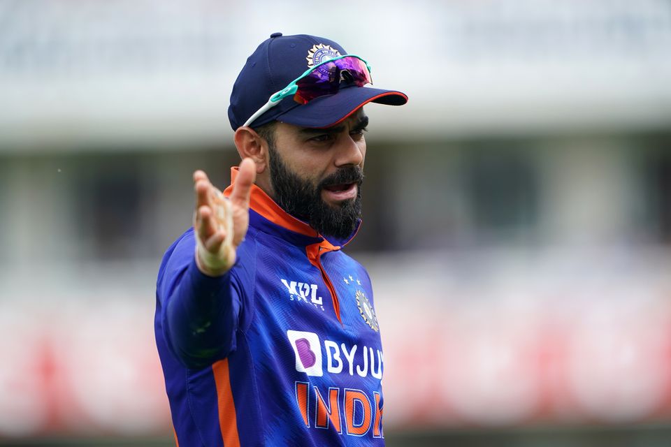 Jacob Bethell is looking forward to linking up with Virat Kohli, pictured, at Royal Challengers Bengaluru (Zac Goodwin/PA)