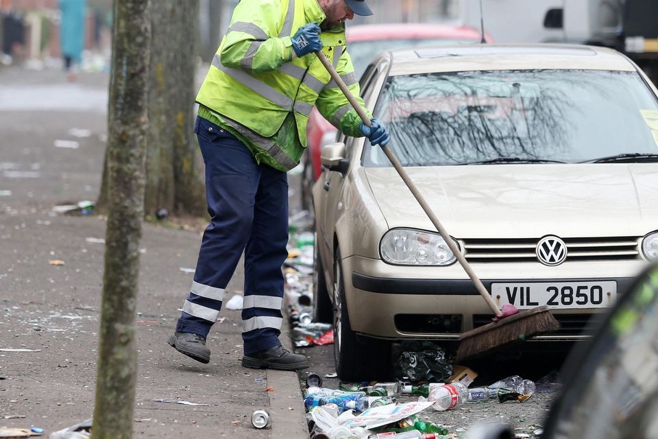 number of arrests in the holylands on st patricks day