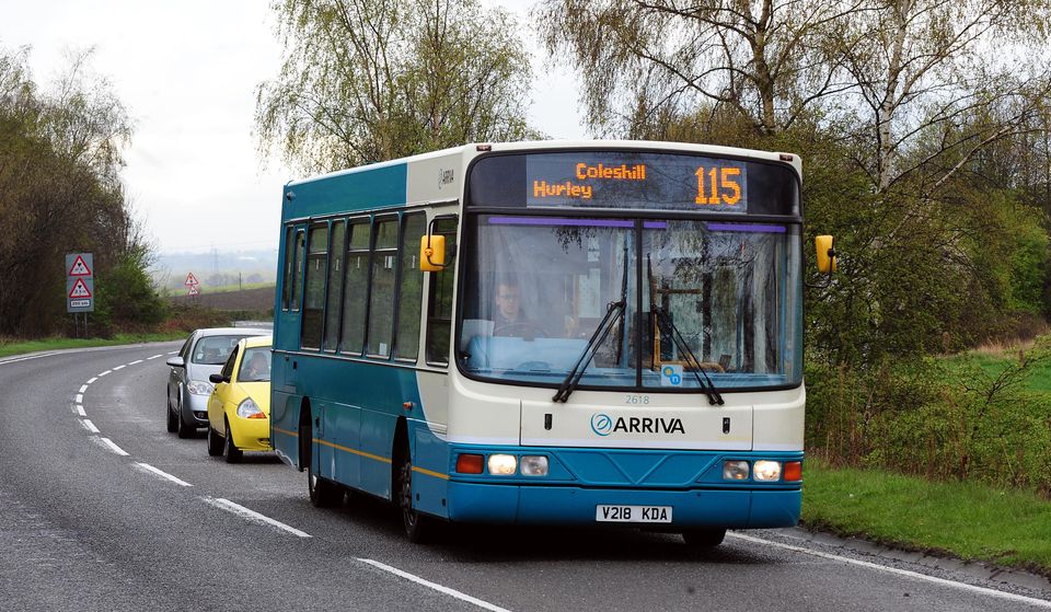 Single bus fares in England have been capped at £2 outside London since January 2023 (PA)