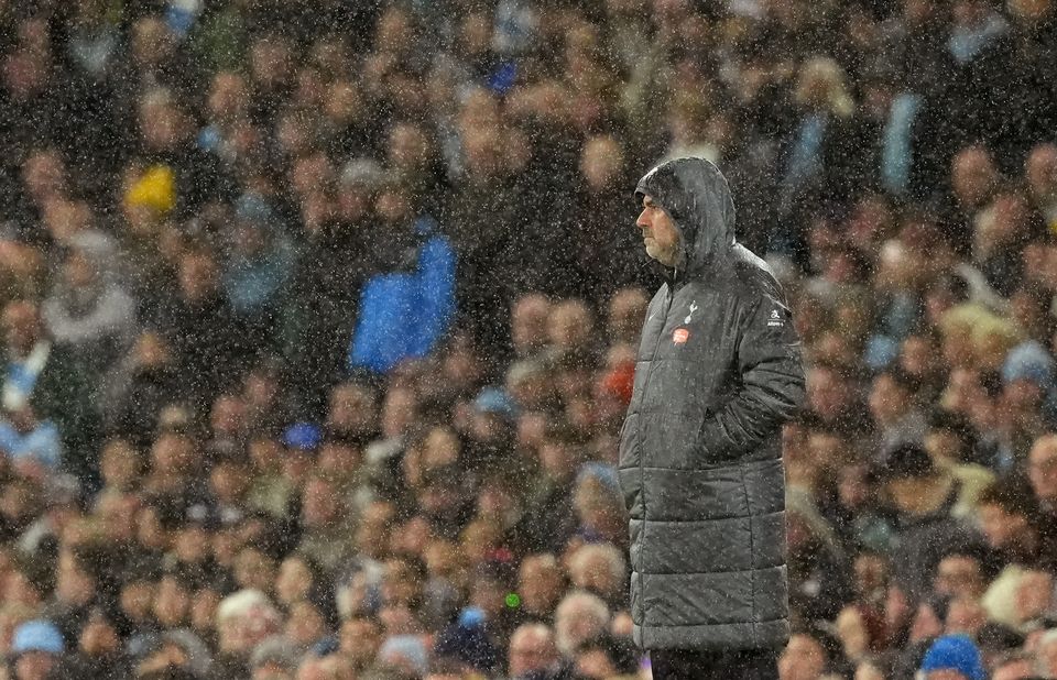 Ange Postecoglou’s side shocked the Etihad Stadium (Martin Rickett/PA)