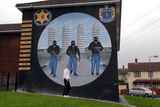 thumbnail: A UDA/UFF mural in the loyalist Rathcoole estate in south east Antrim. Pic: Pacemaker
