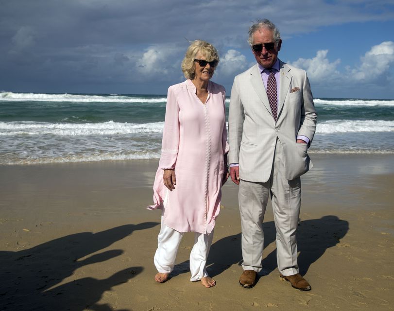 The then-Prince of Wales and the Duchess of Cornwall during their last tour to Australia in 2018 (Steve Parsons/PA)