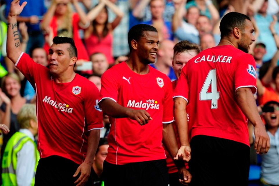 Cardiff City had a short but controversial spell in the red