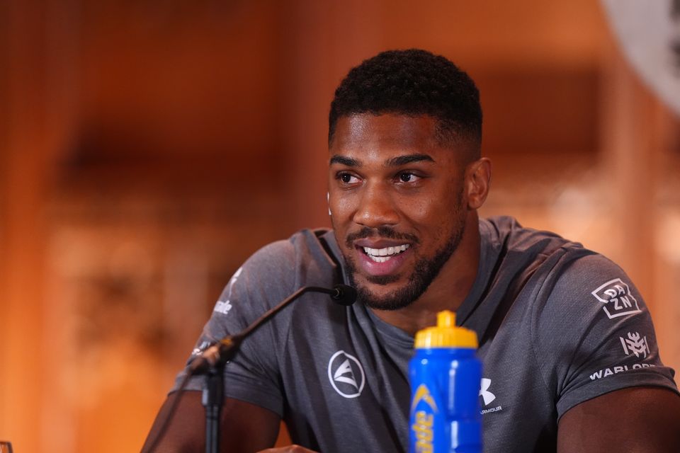 Anthony Joshua has not forgotten his session with Daniel Dubois (Bradley Collyer/PA)