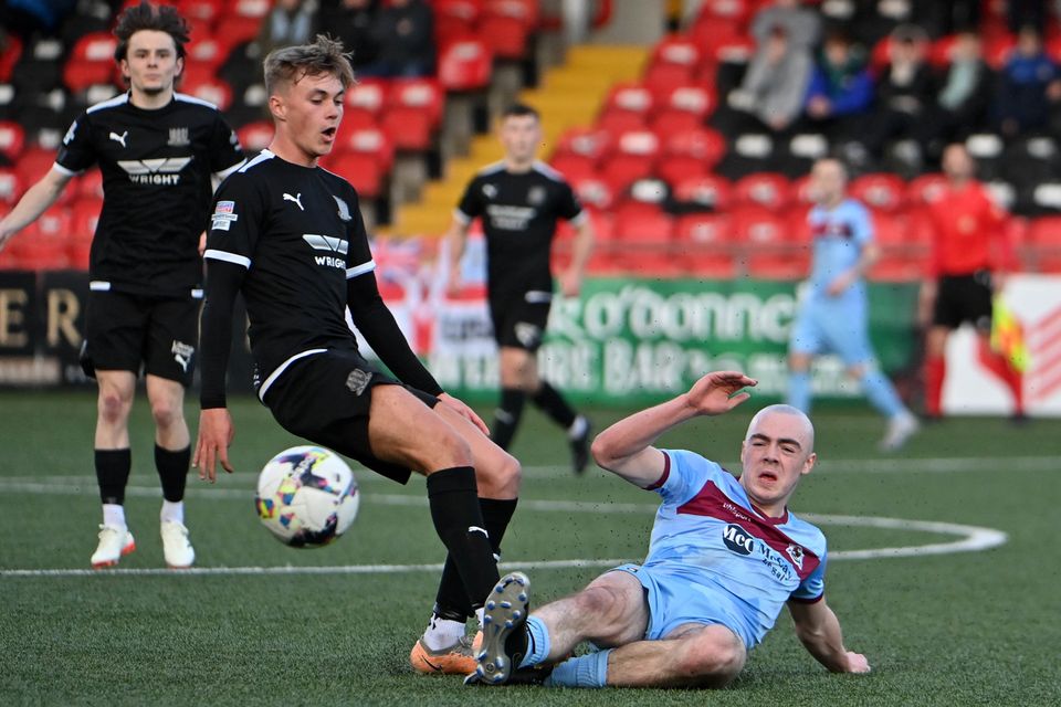 Larne right-back Sean Brown has come under interest from Ipswich Town and Hull City