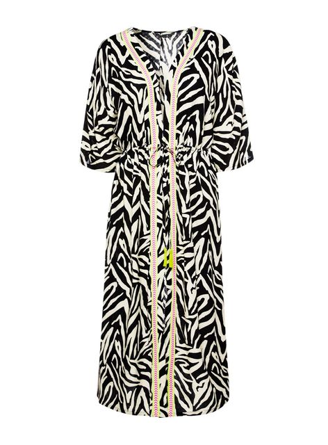 Zebra kaftan, £18, Primark