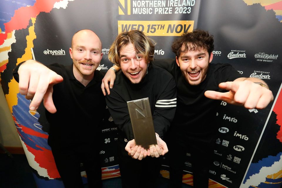 Chalk who won the Live Act prize at the NI Music Awards 2023