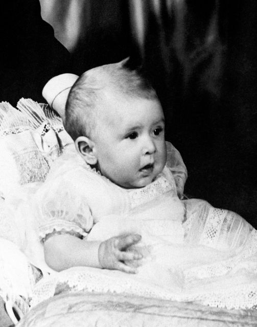 A baby Prince Charles (PA)