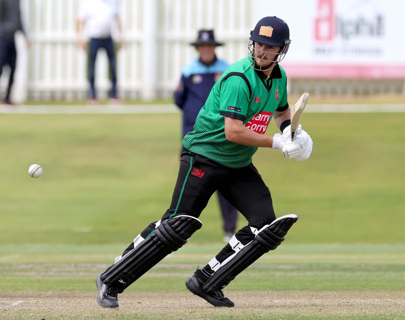 Lisburn's Mark Adair helped his side to a Semi-Final victory over Brigade in the All-Ireland T20 Cup