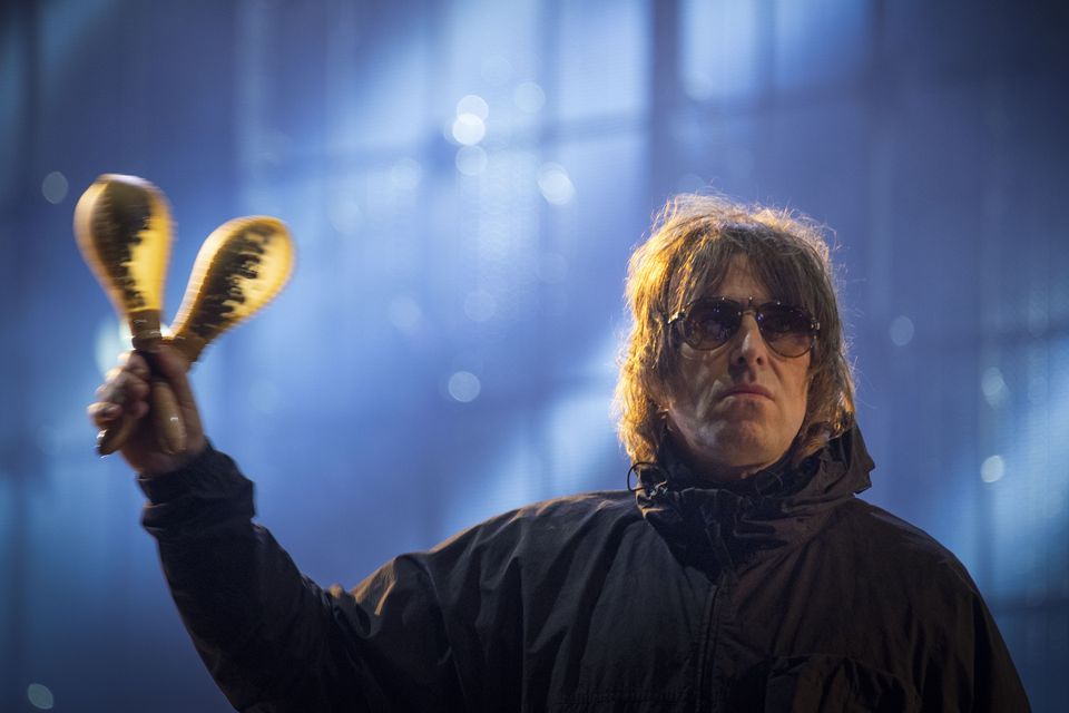 Liam Gallagher shares picture of bruised face after 'falling out of helicopter' | BelfastTelegraph.co.uk