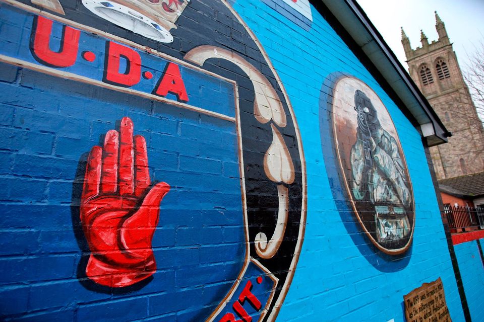 UDA mural on the Newtownards Road in Belfast