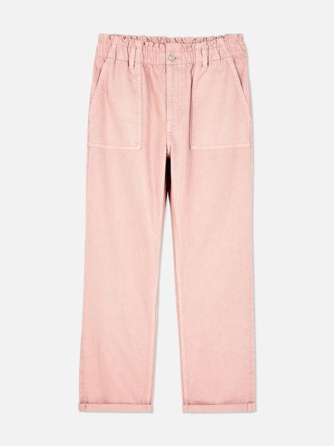 Denim Pink Paperbag Jean, £16, Primark 