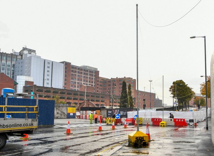 Work is taking place around Grand Central Station. Photo: Pacemaker