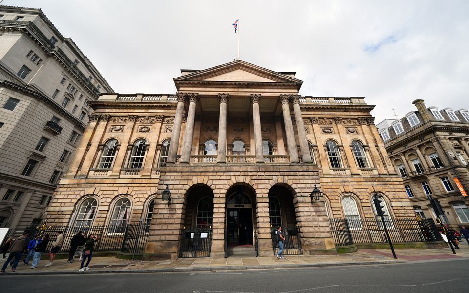 Liverpool Town Hall ahead of the Thirlwall Inquiry (Peter Byrne/PA)