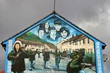 thumbnail: A republican mural in the Ballymurphy estate in Belfast on March 14, 2009