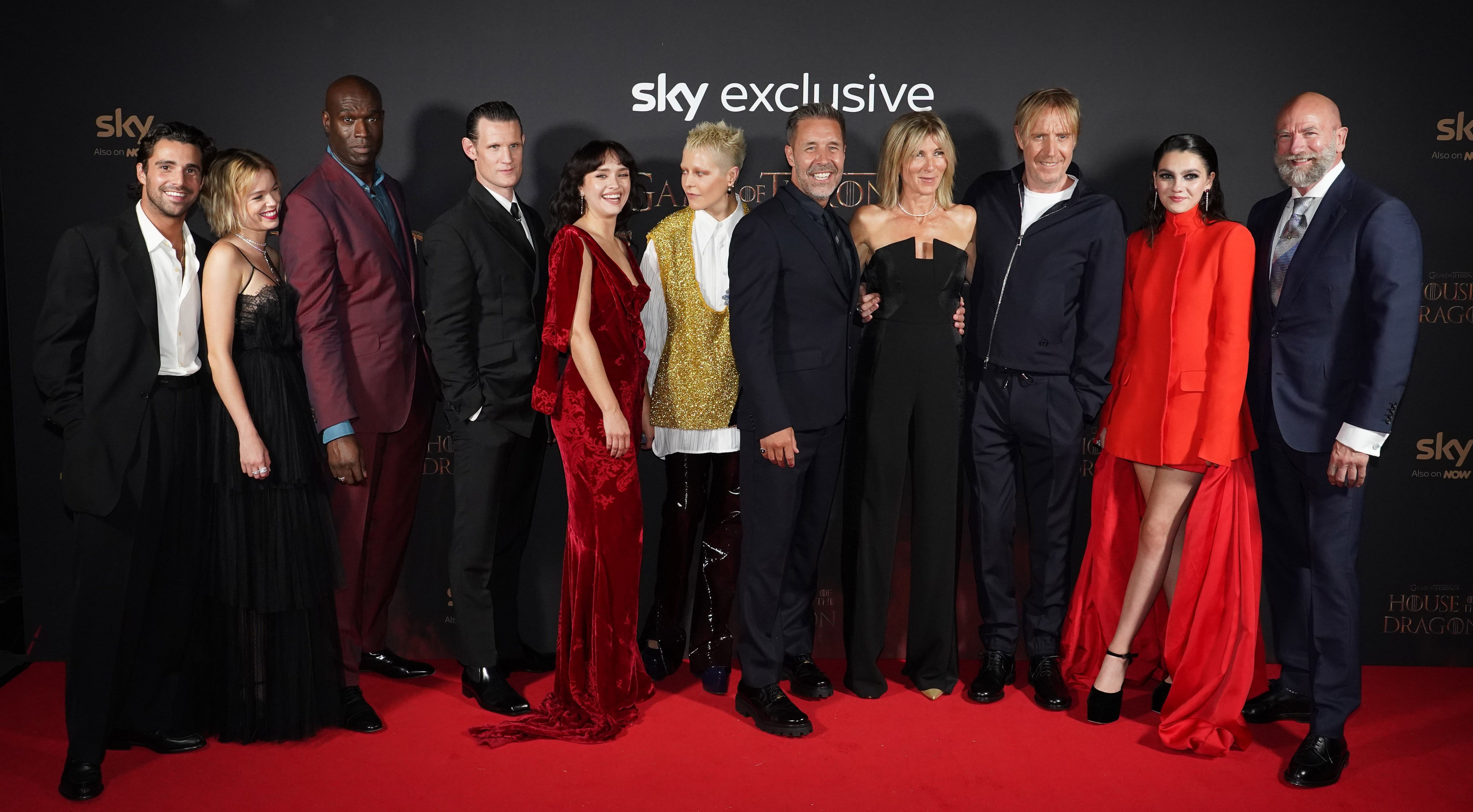 House Of The Dragon cast dazzle at UK premiere in London