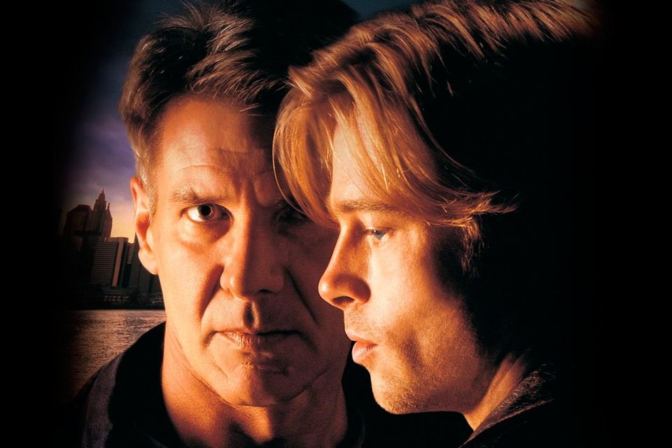 Brad Pitt and Harrison Ford in The Devil's Own