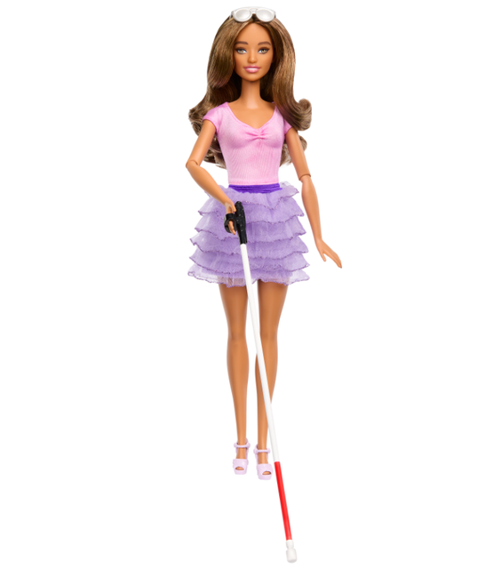 Mattel is releasing its first blind Barbie doll (Mattel/PA)