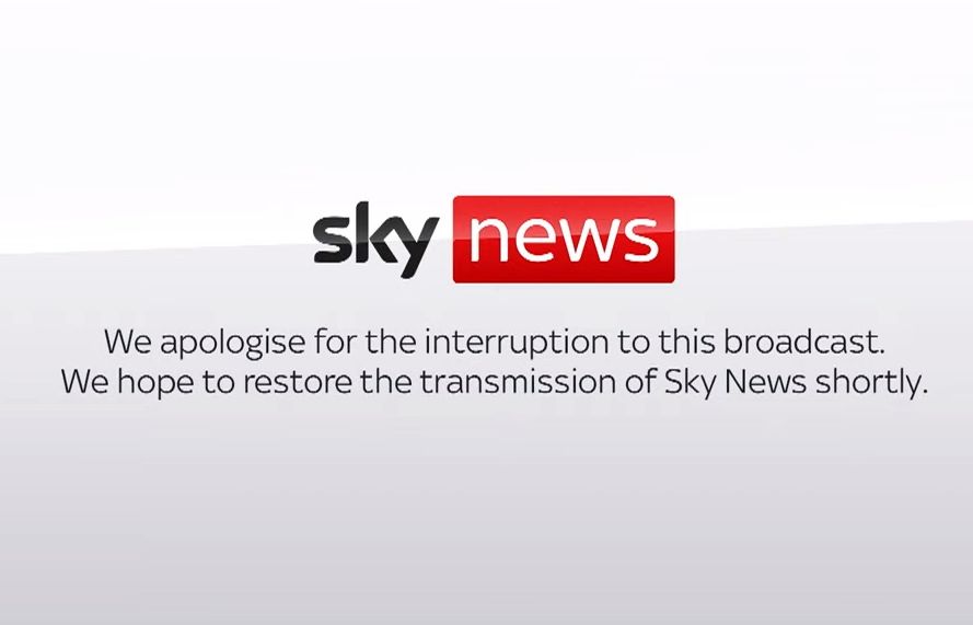 IT outages have been impacting airlines, broadcasters and banks this morning. Credit: Sky News Youtube channel