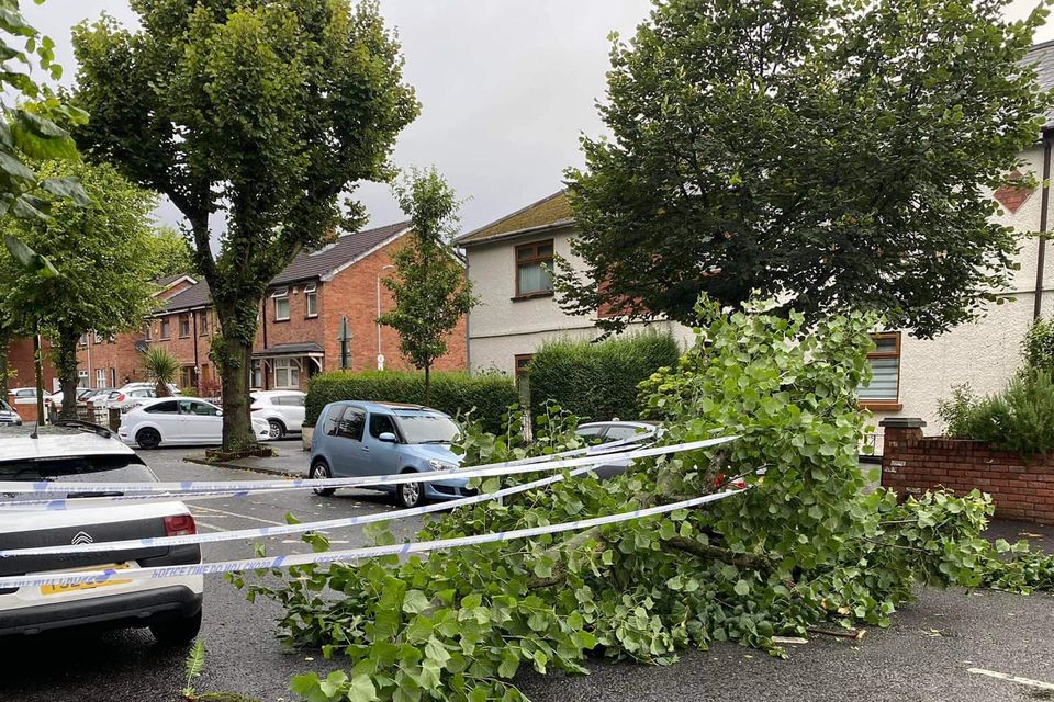 Storm Betty Football off trains affected and roads closed across