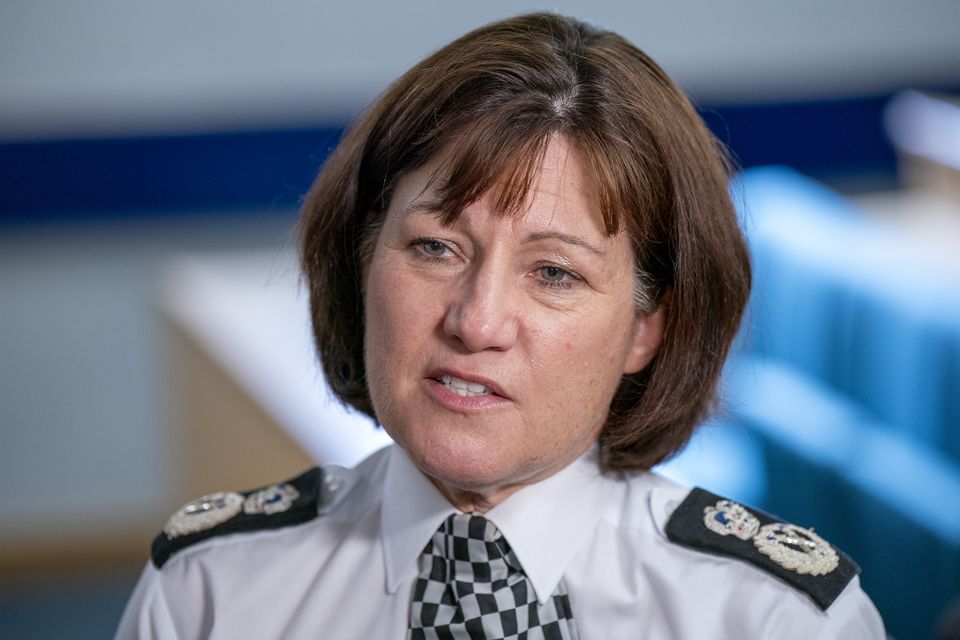 Police Scotland Chief Constable Jo Farrell said Operation Branchform remains ongoing (Jane Barlow/PA)