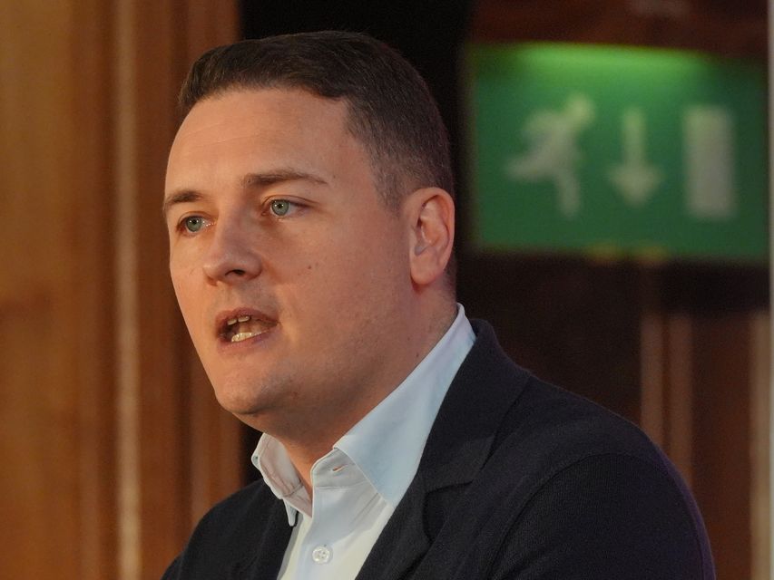 Health Secretary Wes Streeting said the NHS must ‘get back to basics’ (Jonathan Brady/PA)