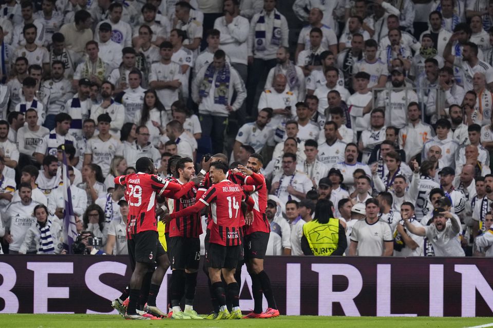 Real Madrid suffered their second defeat in Europe this season (Manu Fernandez/AP)