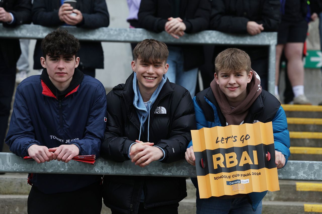 Schools' Cup final photos: RBAI take on Ballymena Academy - all the ...