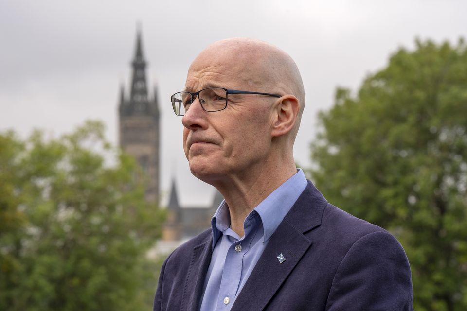 John Swinney said Scotland will not reach net zero without public support (Jane Barlow/PA)