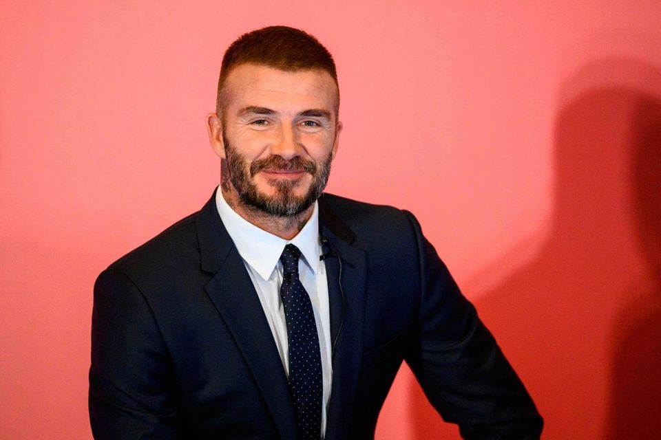 Former footballer David Beckham