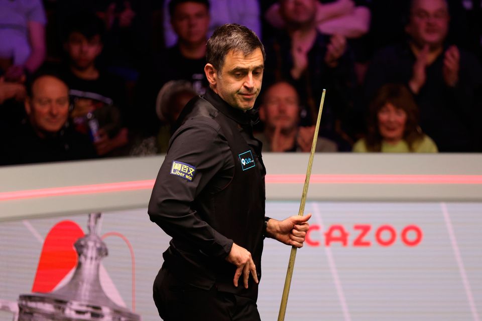 Ronnie O'Sullivan raced out to an 8-1 lead over Jackson Page