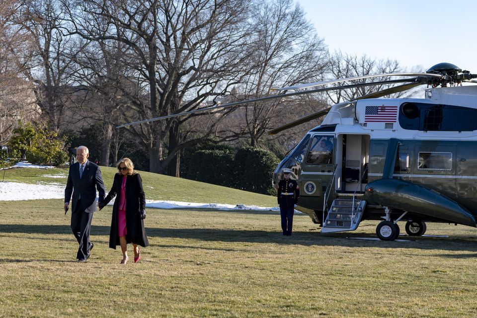 President Joe Biden and first lady Jill Biden (Alex Brandon/AP)