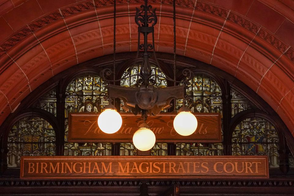 The boy appeared at Birmingham Magistrates’ Court (Jacob King/PA)