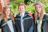 thumbnail: Catherine and Helen are graduating with BSc (intercalated) Medical Science and Jonathan with his medical degree.