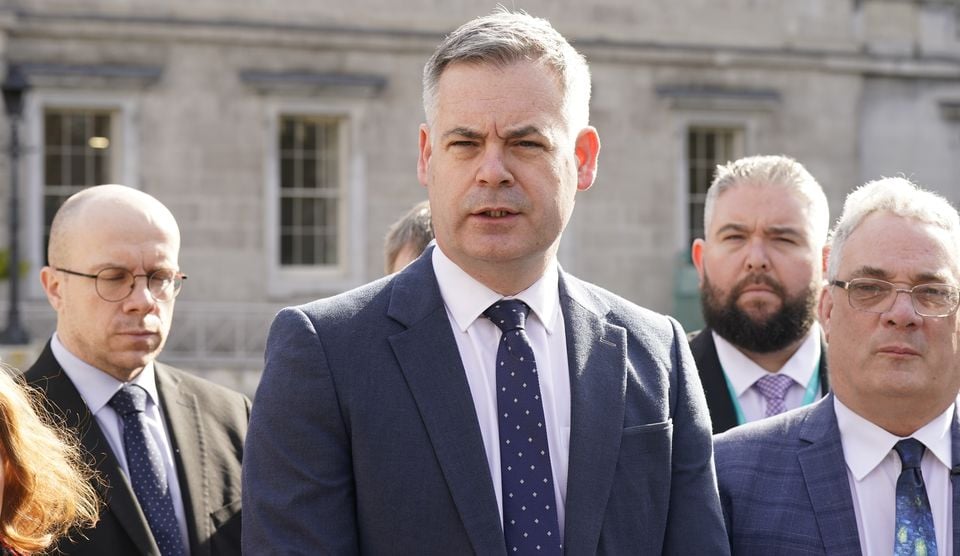 Sinn Fein TD Pearse Doherty said he attended the funeral because Brendan ‘Bik’ McFarlane was a friend (Niall Carson/PA)