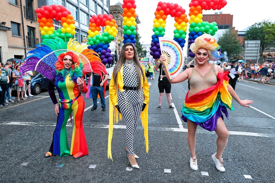 Thousands taking part in Belfast Pride parade | BelfastTelegraph.co.uk