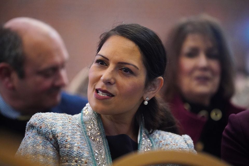 Shadow foreign secretary Dame Priti Patel said she hoped the Government would ‘strongly defend this claim’ (Victoria Jones/PA)