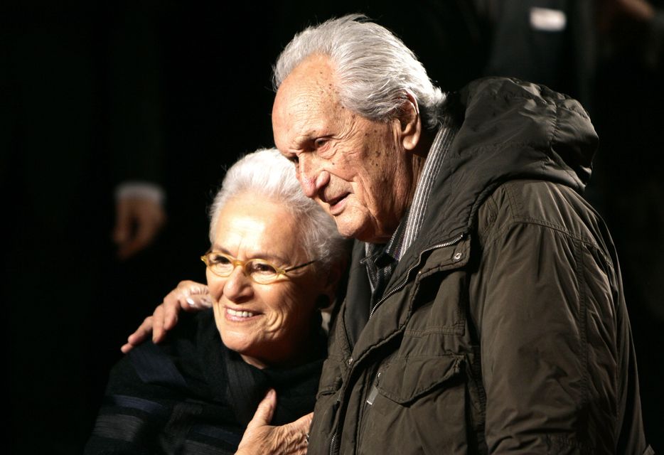 Italian designers Ottavio and Rosita Missoni founded a fashion brand (Antonio Calanni/AP)