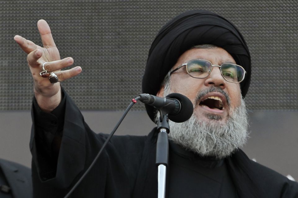 Hezbollah confirmed its long-time leader and co-founder Hassan Nasrallah was killed in an Israeli air strike on Friday (Bilal Hussein/AP)